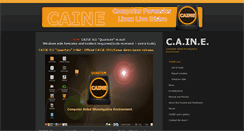 Desktop Screenshot of caine-live.net